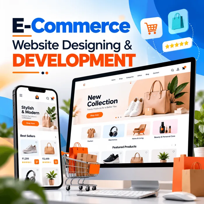E-Commerce Website Designing and Development - Technoiconic